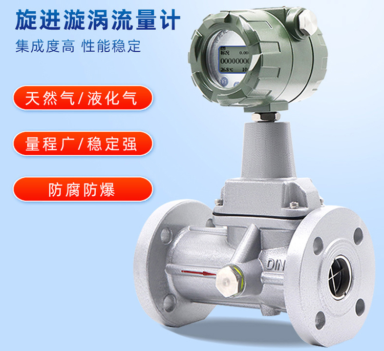 燃氣旋進旋渦流量計產品圖