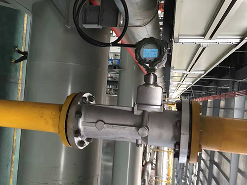 燃氣旋進旋渦流量計現場使用圖