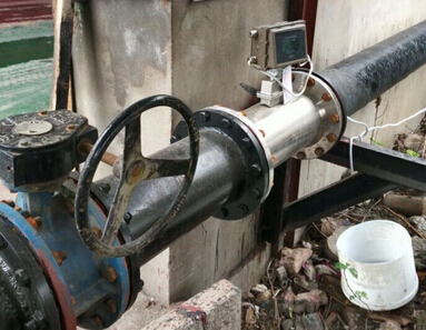 煤層氣流量計現場安裝使用圖